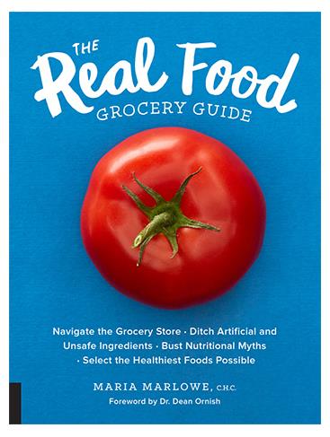 Maria Marlowe's Real Food Grocery Guide, reviewed in vegetariangazette.com