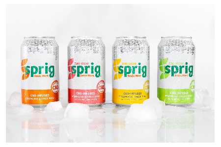 CBD-infused Sprig Seltzer offers  Summer cocktail recipes